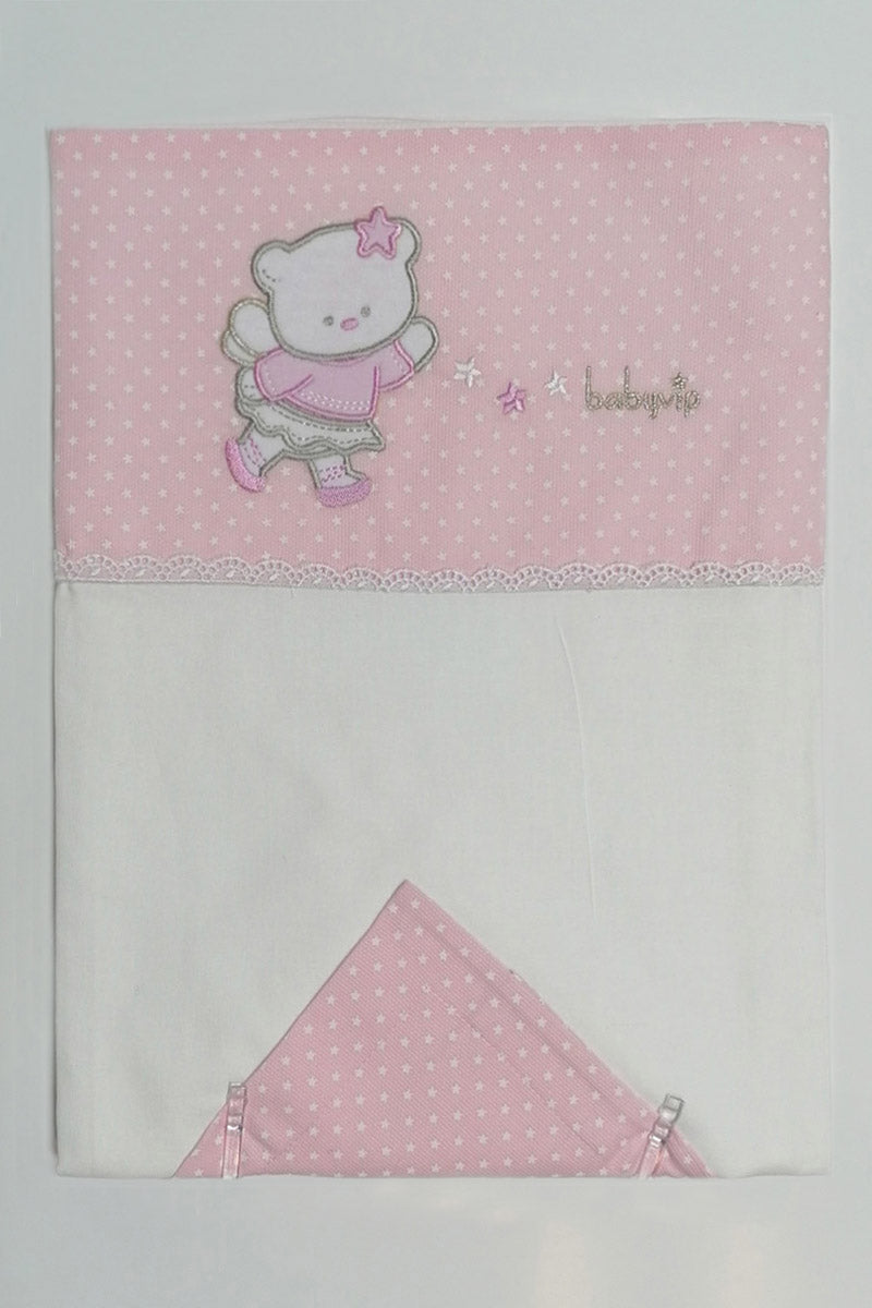 Set lenzuola e federa per culla/carrozina in cotone