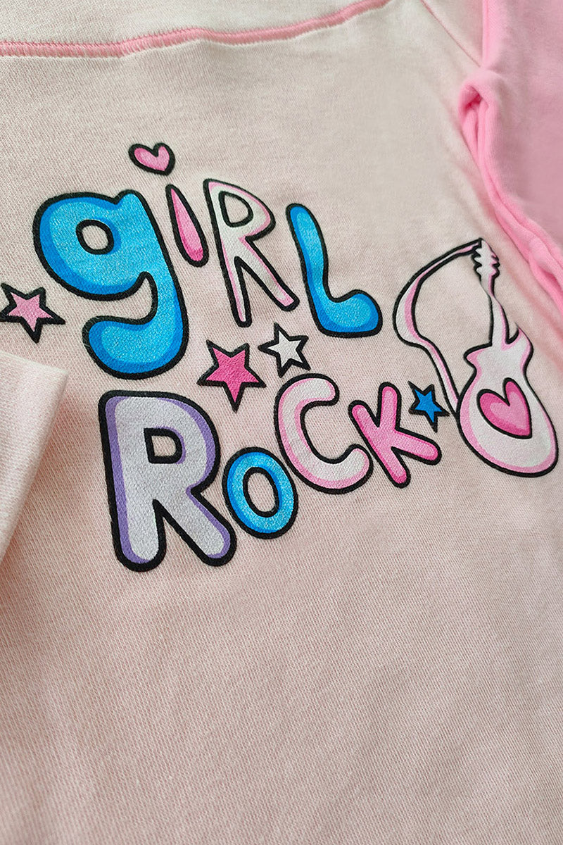 Pigiama bimba in caldo cotone con stampa