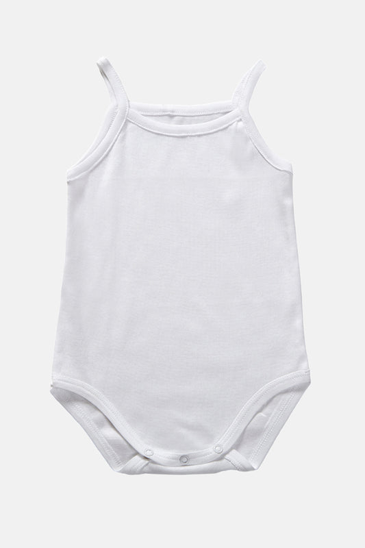 Body neonato spalla stretta in cotone filo di scozia