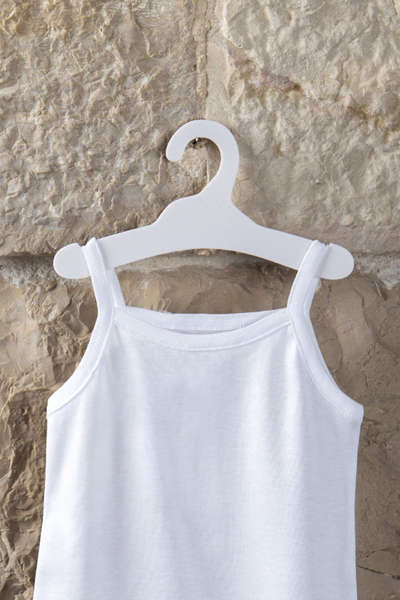 Body neonato spalla stretta in cotone filo di scozia