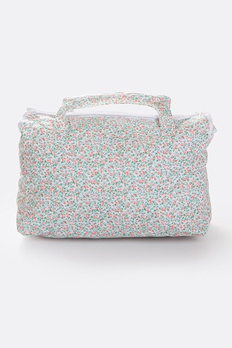 Borsa maternità fantasia floreale