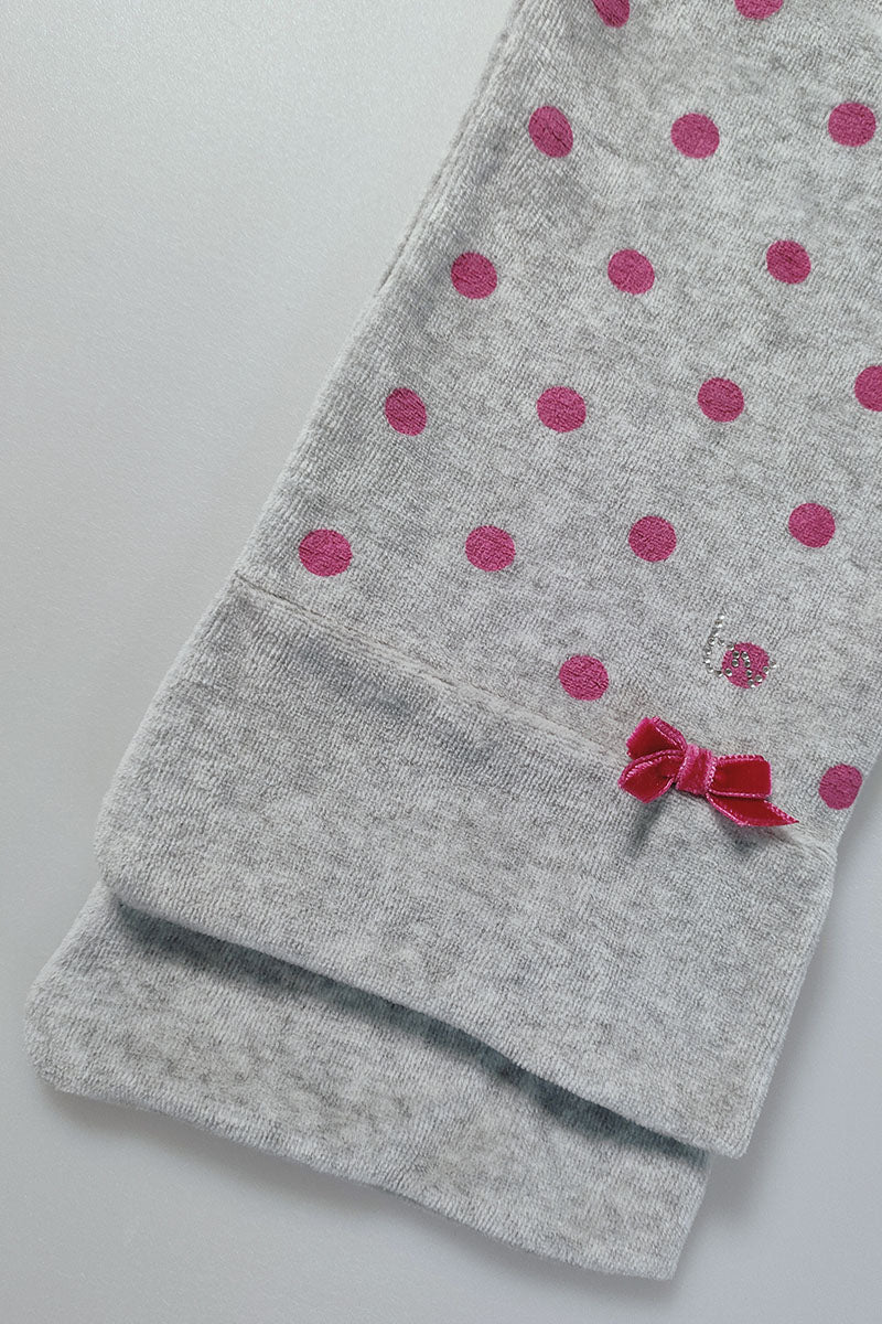 Sciarpa in ciniglia con Fiocchettino e strass