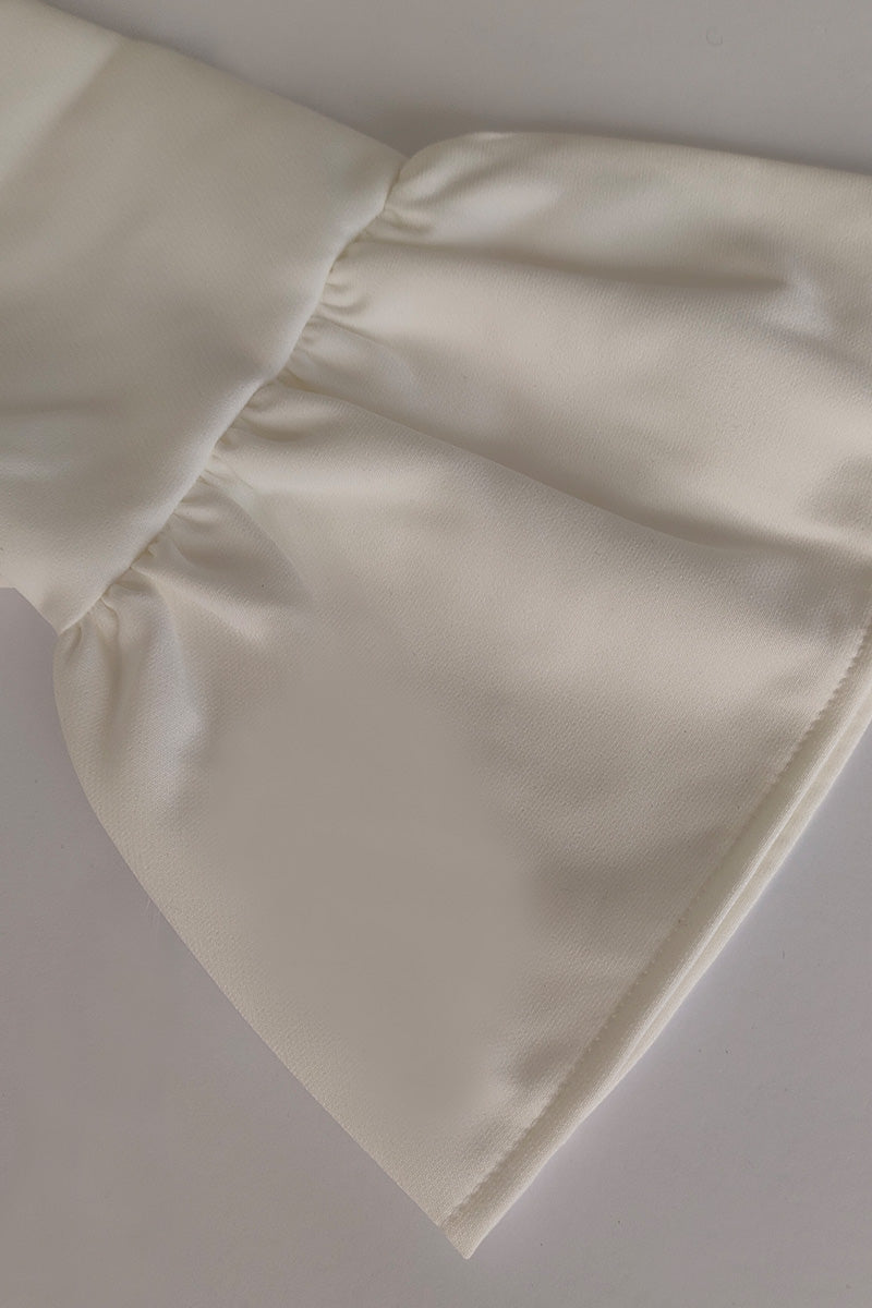 Vestitino bimba con maniche 3/4 a sbuffo e stampa floreale