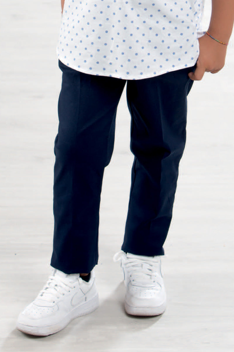 Pantalone in tessuto bimbo con tasche