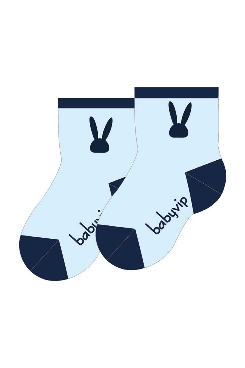 Calzini in caldo cotone con disegno coniglio