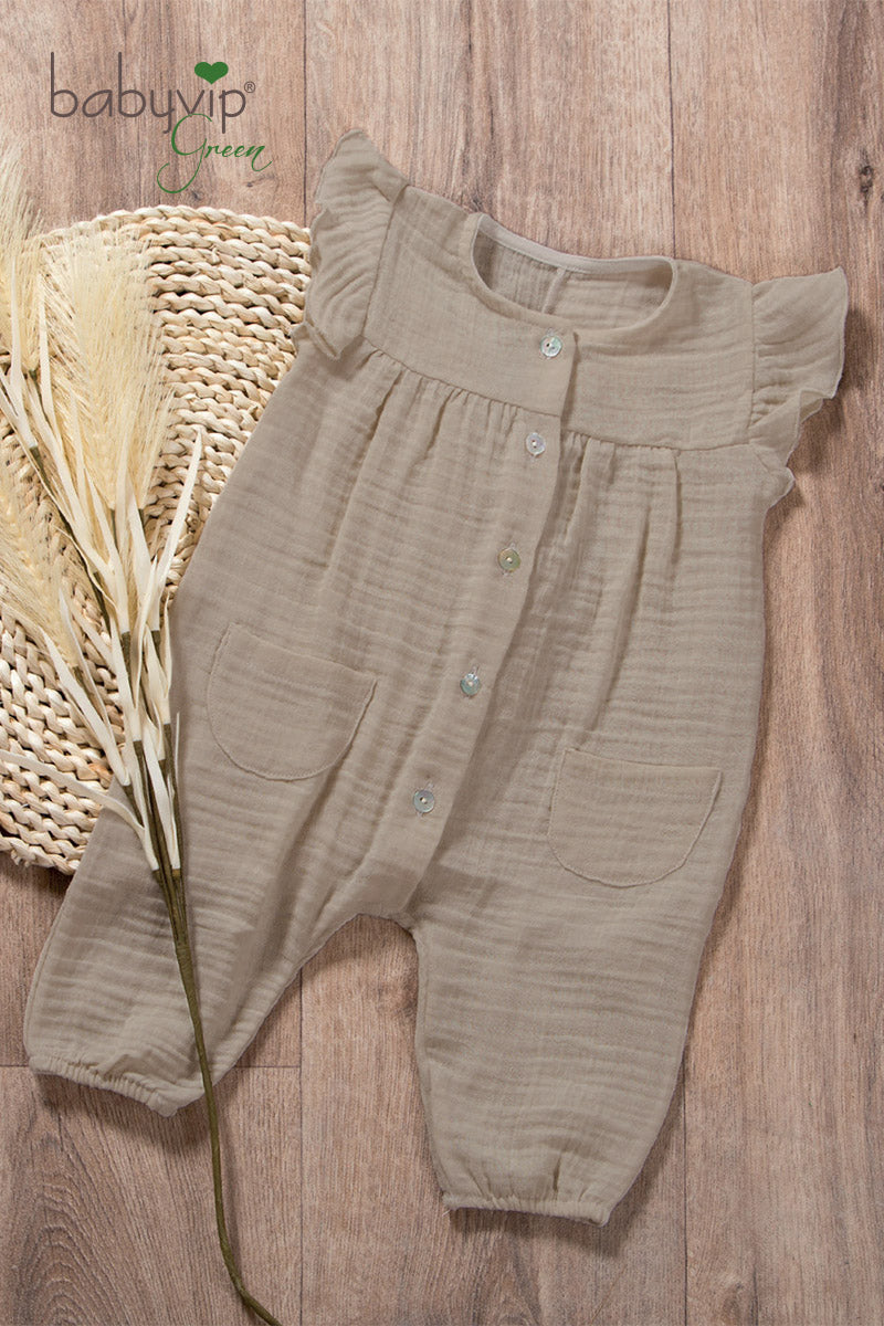 Tutone neonata in mussola di cotone organico