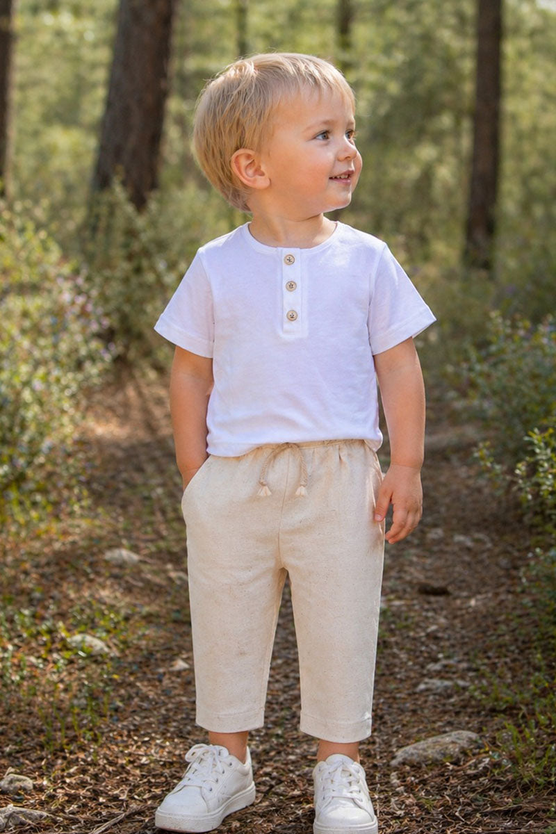 T-shirt mezza manica in cotone