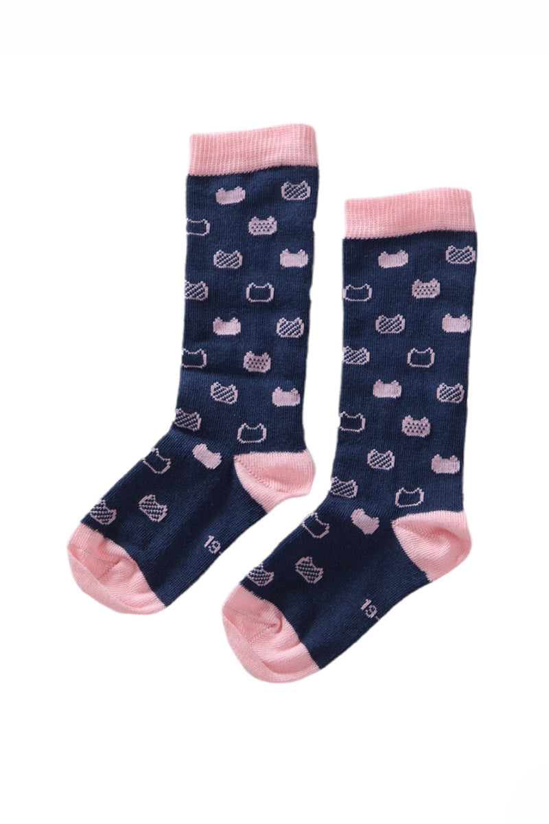 Calzino gambaletto in cotone caldo