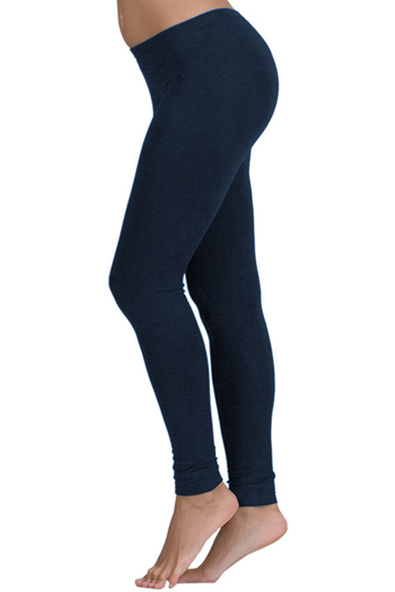 Leggings donna in cotone elasticizzato