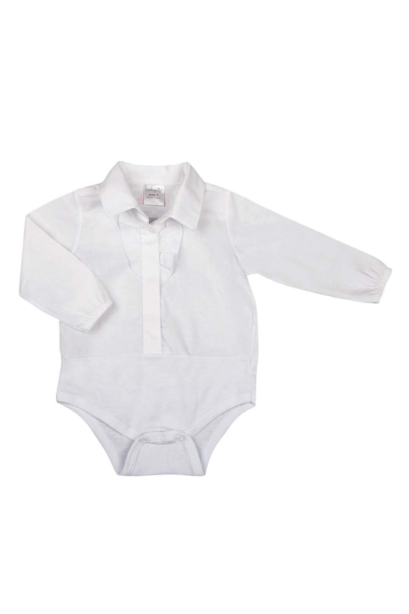 Body manica lunga modello camicia