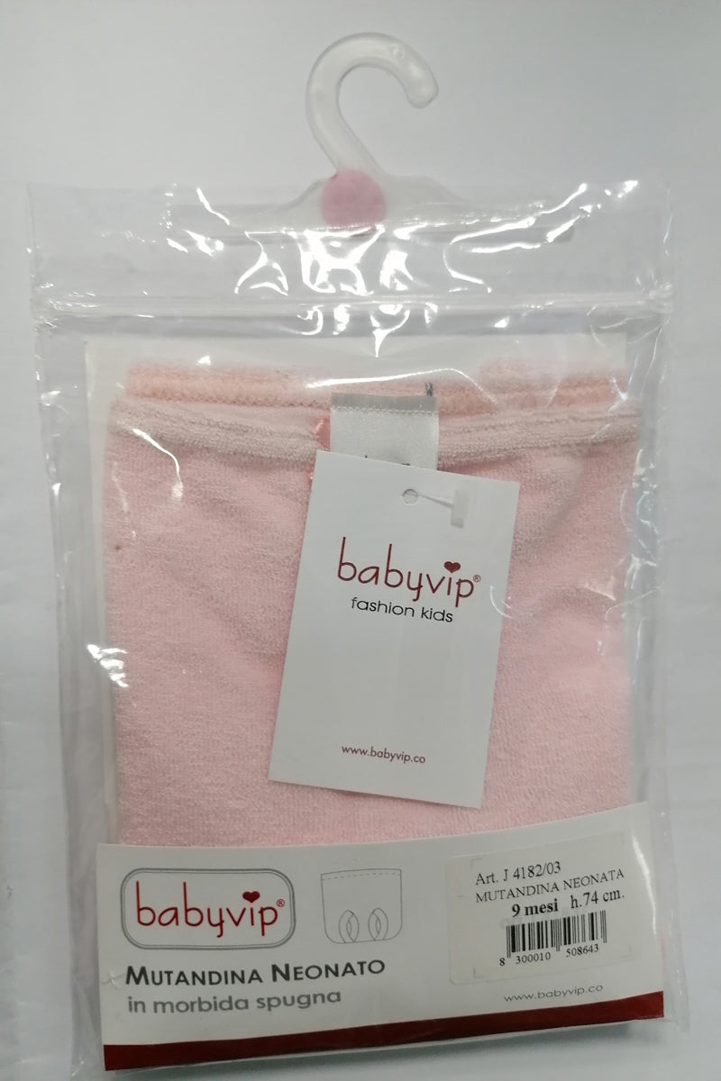 Set 6 mutandine anatomiche neonato in spugna