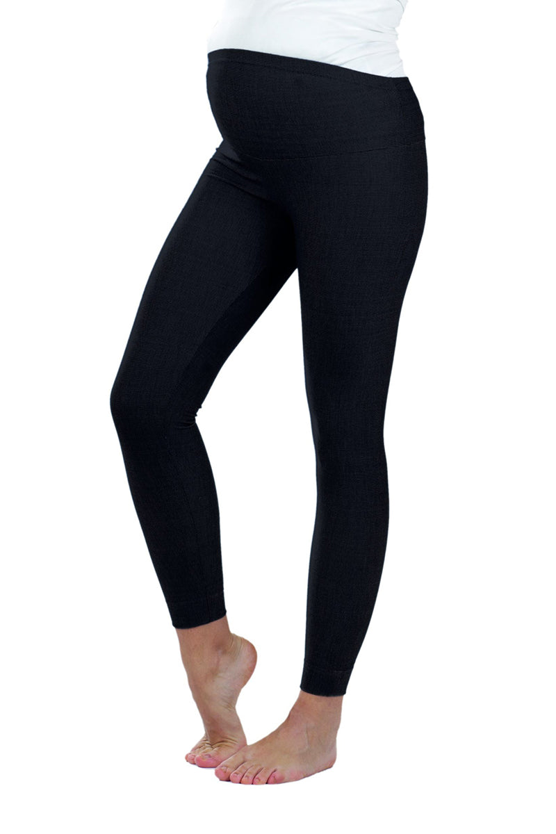 Leggings premaman effetto jeans conformato