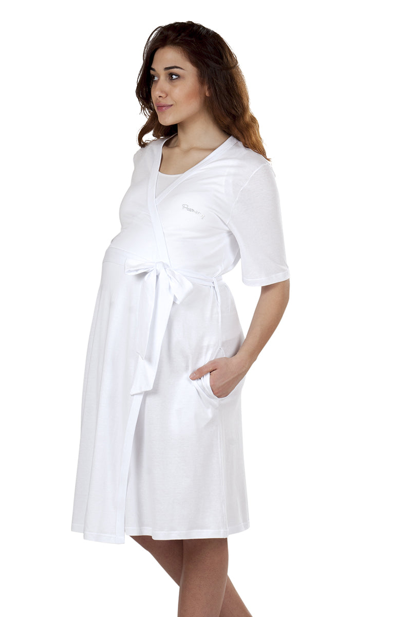 Vestaglia da notte mezza manica - Main Image