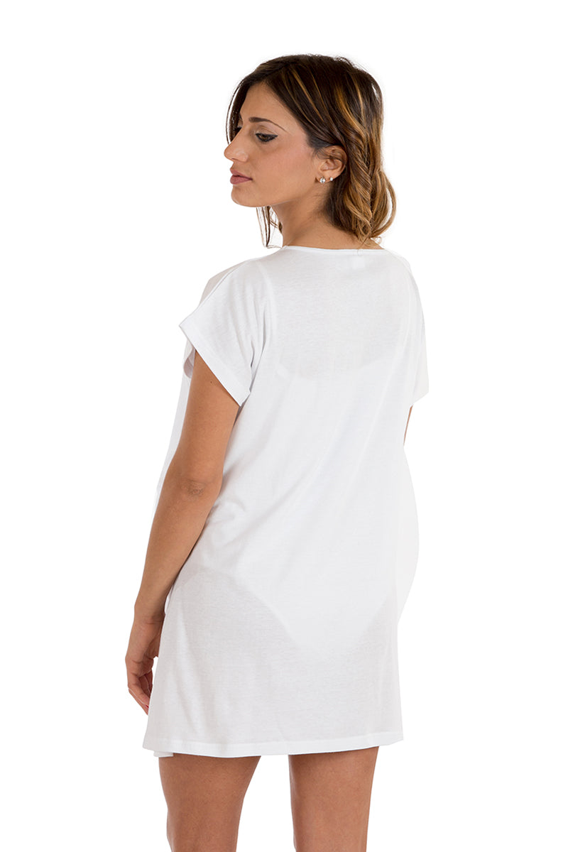 Maxi T-Shirt per il parto mezza manica