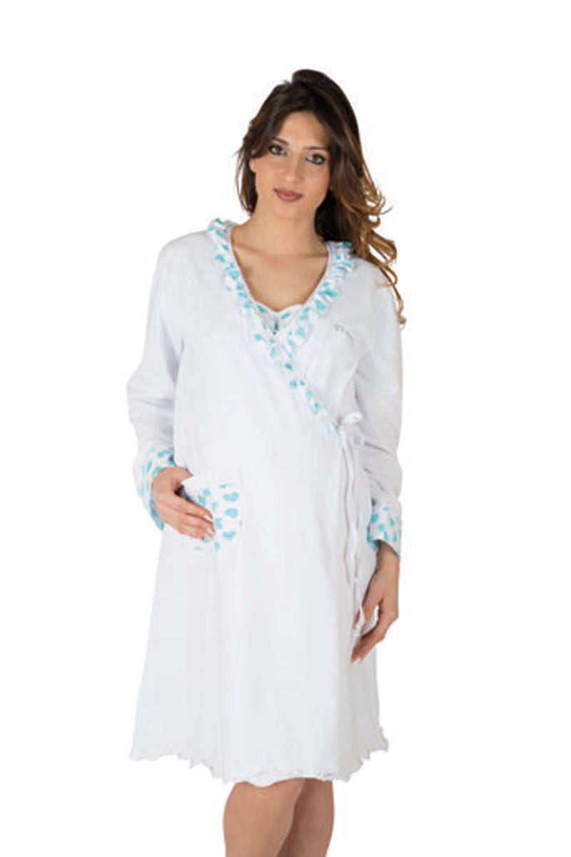 Vestaglia da notte manica lunga