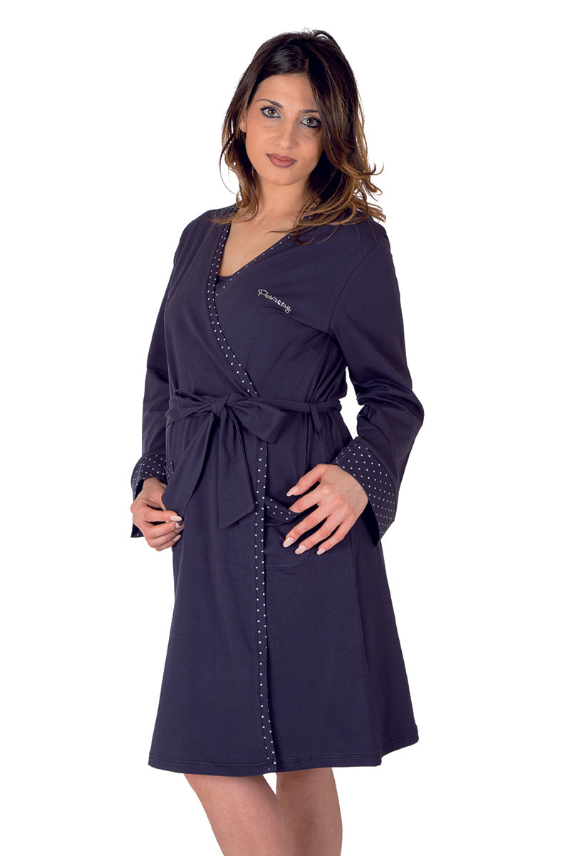 Vestaglia da notte manica lunga