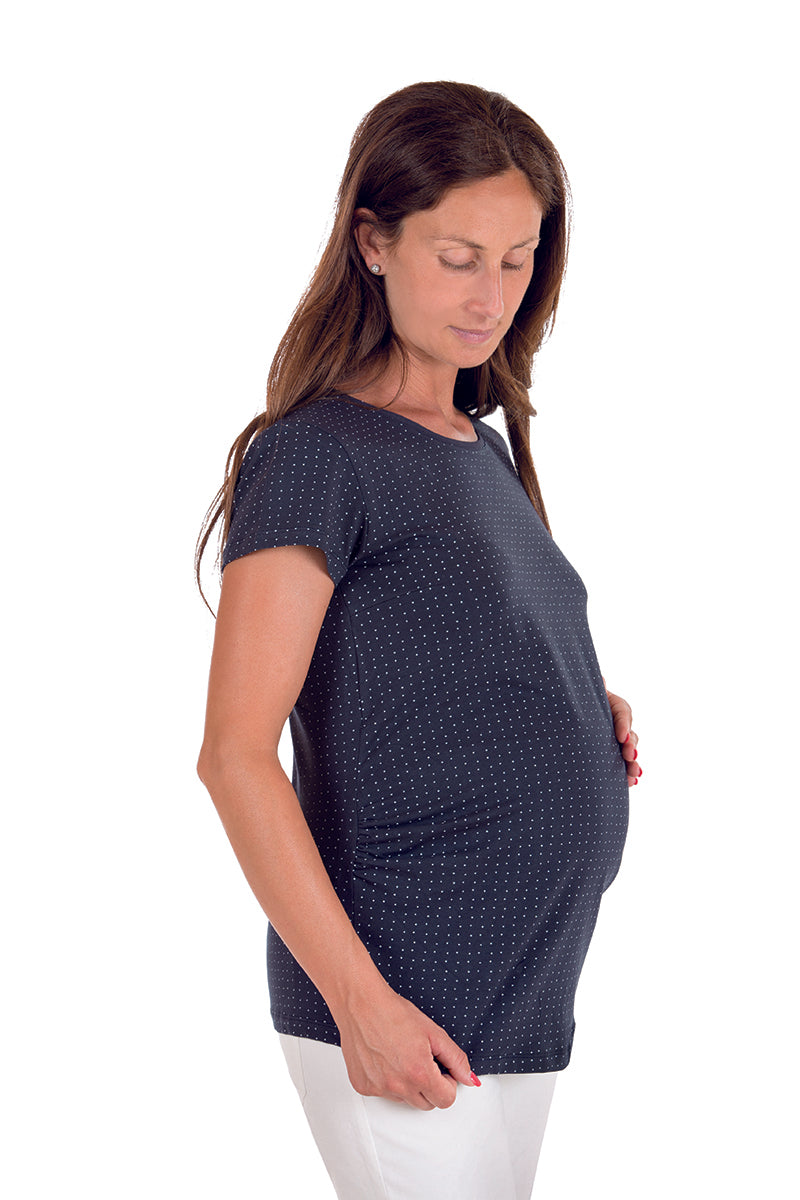 Maxi Maglia premaman mezza manica