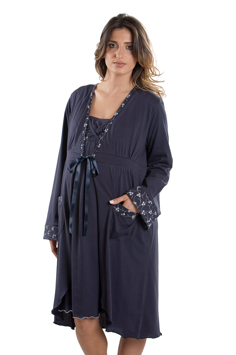 Vestaglia da notte manica lunga