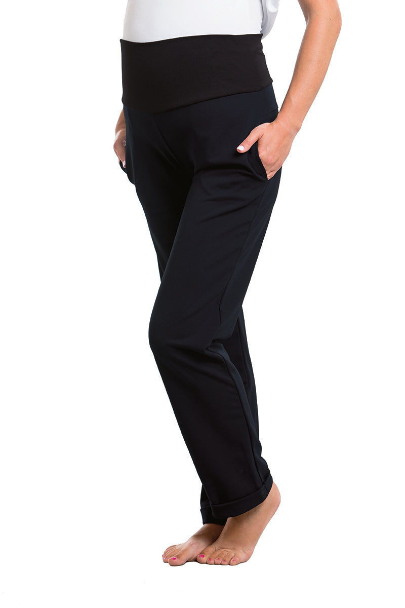 Pantalone a sigaretta conformato