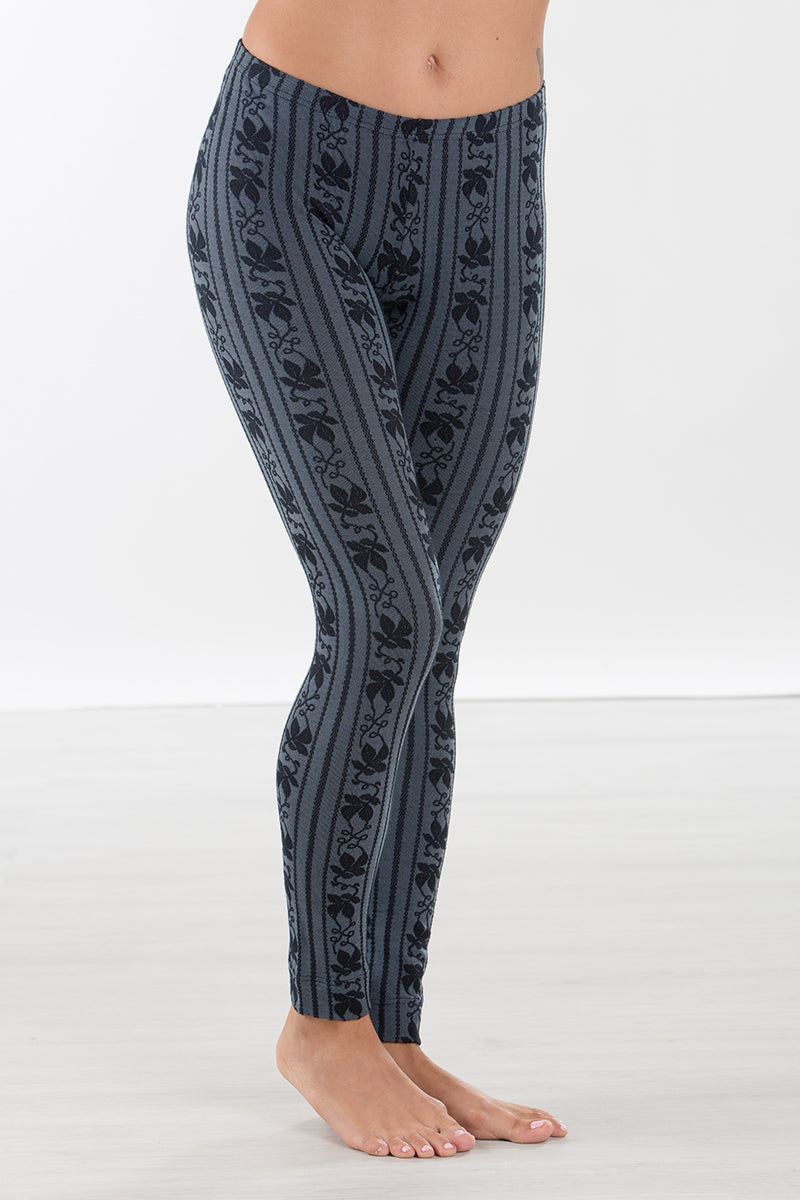 Leggins a fantasia (sfondo grigio scuro)