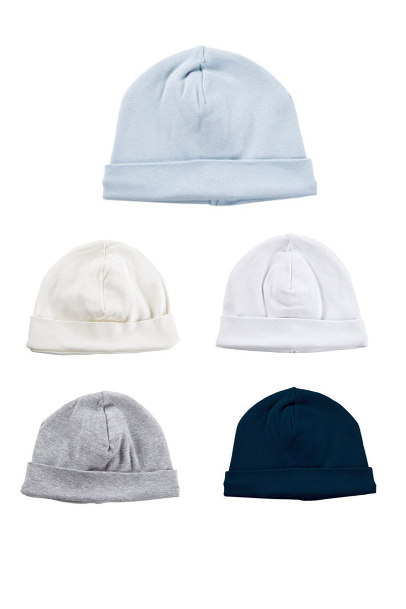 Cappellino neonato in cotone elasticizzato