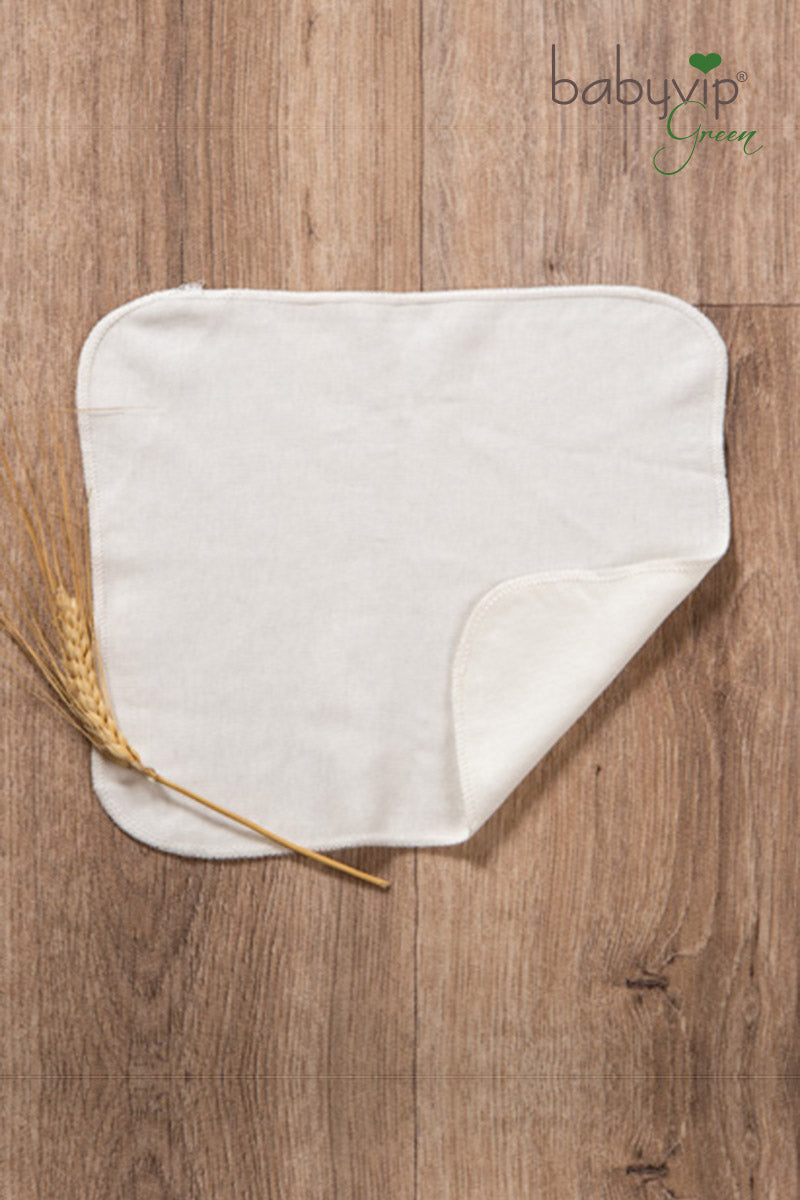 3 quadrati in cotone organico