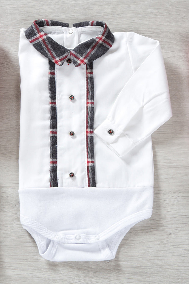 T Shirt Uomo In Bambù Con Colletto Alla Coreana - Foto 14