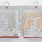 Set 4 Body neonato/a Babyvip spalla stretta 100% cotone colori assortiti