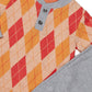 Pigiama bimbo in punto milano fantasia rombi (argyle)