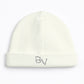 Cappellino neonato in cotone con strass