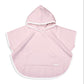 Accappatoio neonato senza maniche in cotone modello poncho con tasche