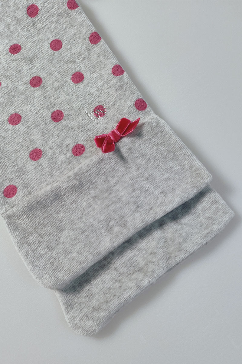 Sciarpa in ciniglia con Fiocchettino e strass