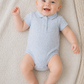 Body neonato mezza manica in cotone