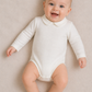 Body manica lunga con colletto - 100% cotone caldo