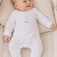 2 Tutine neonato/a in caldo cotone con stampa silver
