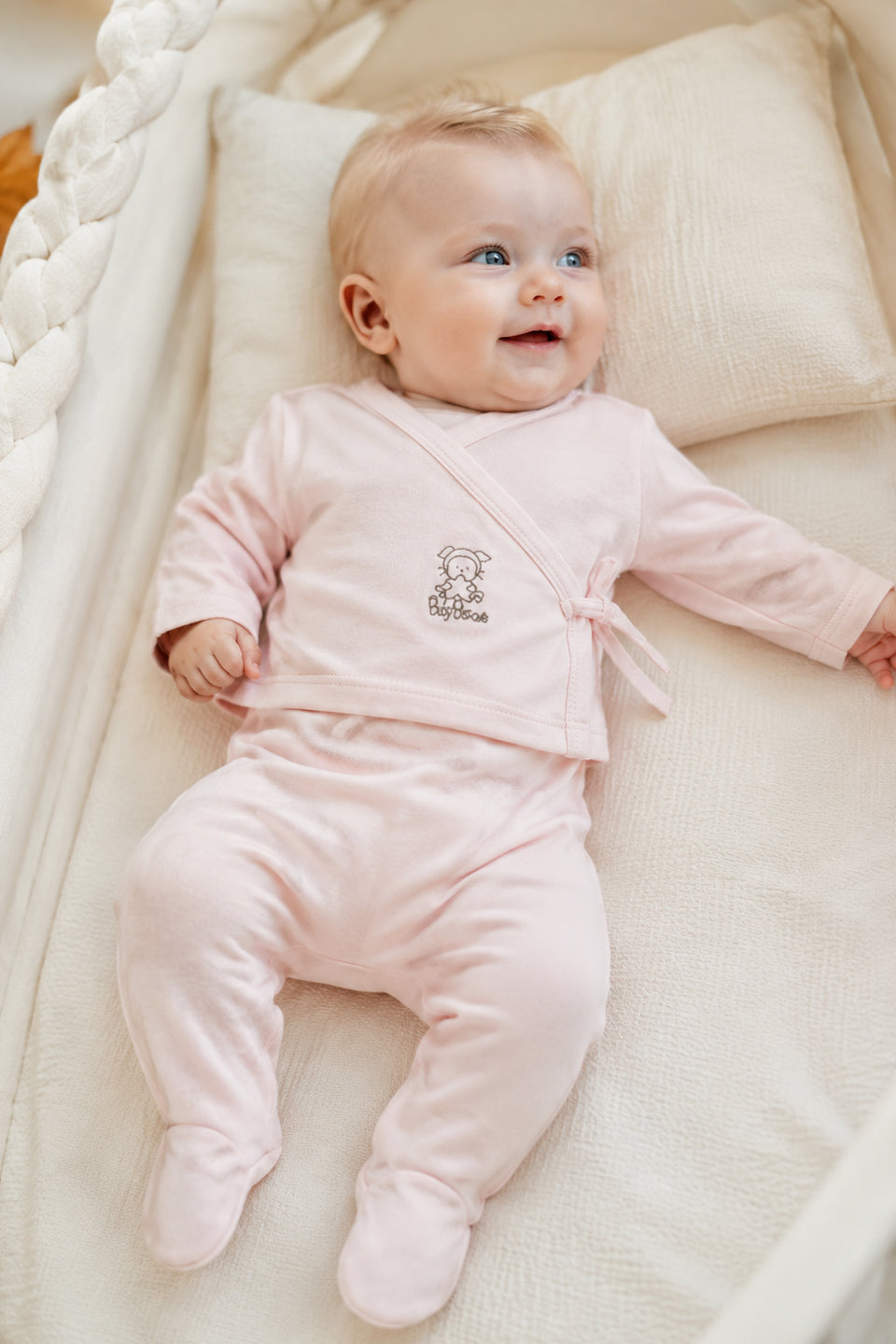 completo neonato/a 2 pezzi: tutina + scaldacuore  in caldo cotone con stampa silver