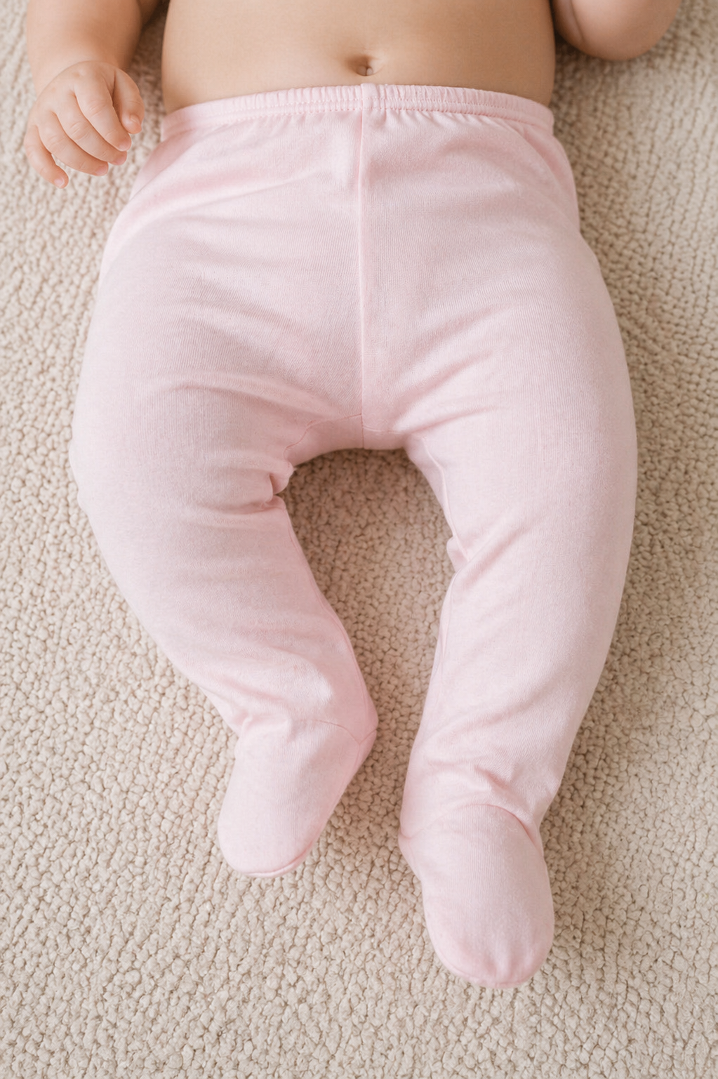 Set 3 ghettine neonato in cotone