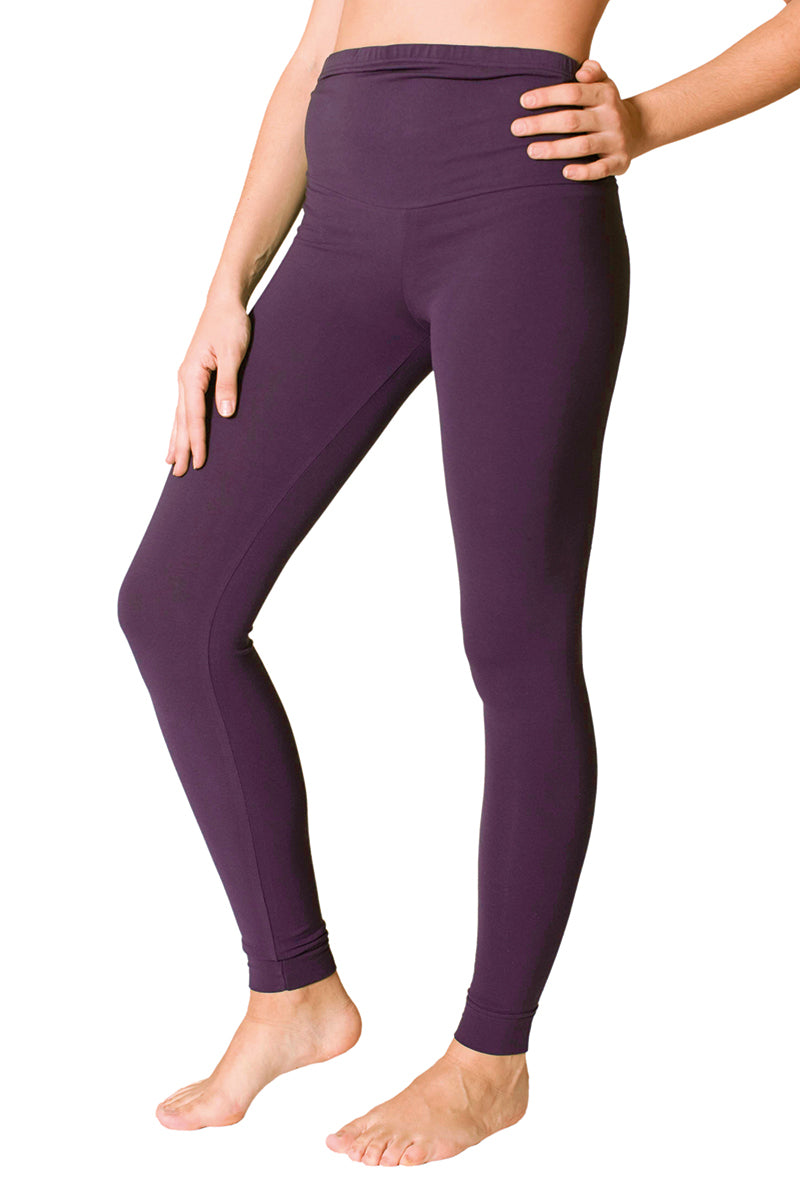 Leggings donna premaman conformato