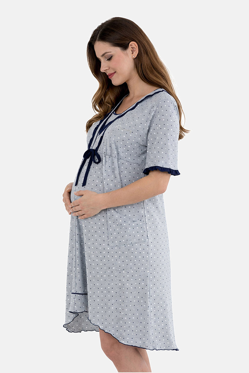 Vestaglia da notte mezza manica