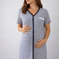 Camicia clinica aperta davanti mezza manica