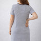 Camicia clinica aperta davanti mezza manica