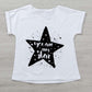 T-shirt bimba in jersey 100% cotone con stampa