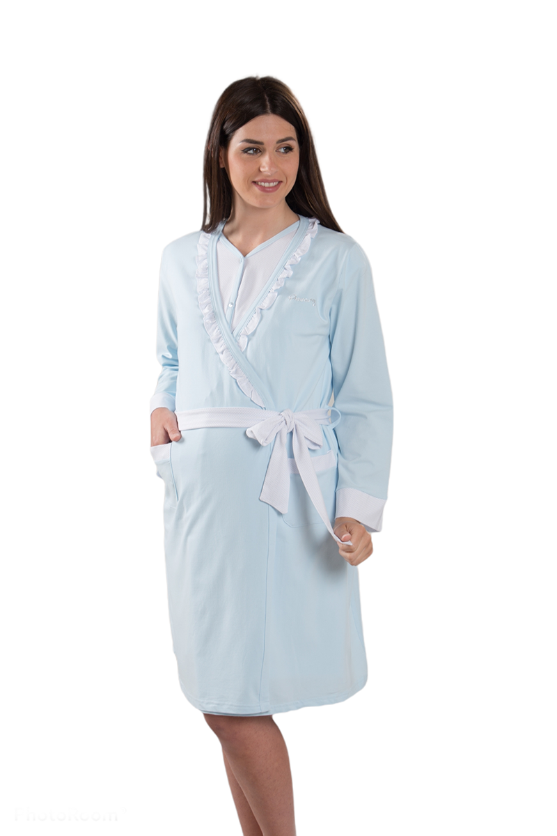 Vestaglia da notte a manica lunga