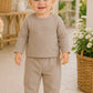 Completo 2 pezzi neonato in cotone organico