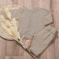 Completo 2 pezzi neonato in cotone organico