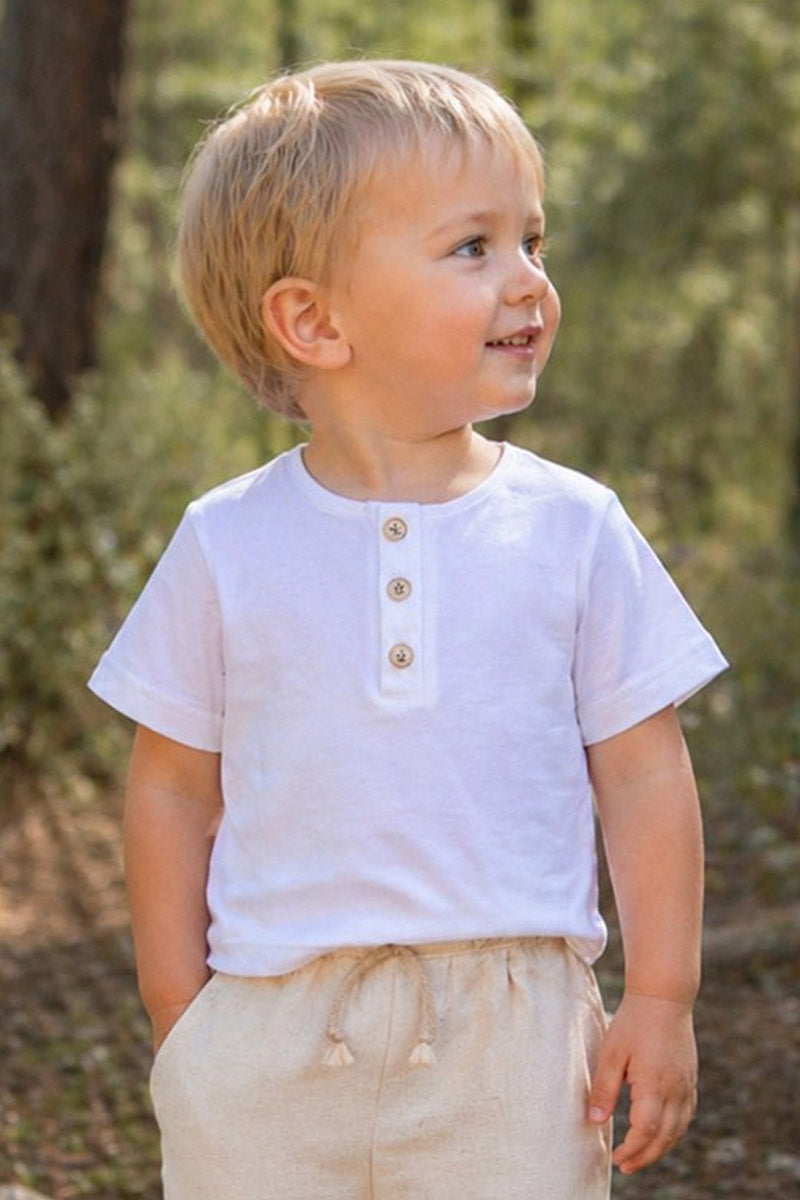 T-shirt mezza manica  in cotone