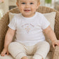 Leggings neonata in cotone organico