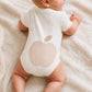 Body neonato in cotone a mezza manica