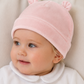 Cappellino in ciniglia con orecchie
