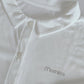 Camicia da notte clinica aperta d'avanti con manica 3/4